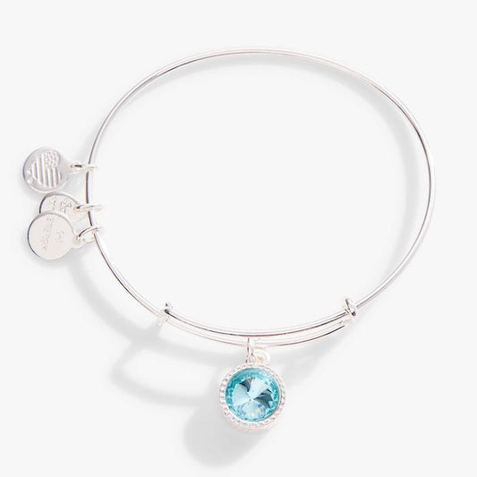 SS March Aquamarine Bangle II - She Chester