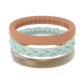 Stackable Gold Coast Groove Rings - She Chester
