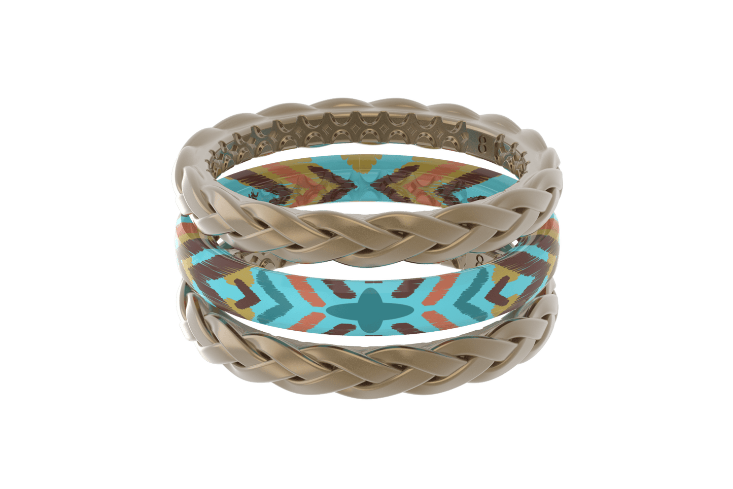 Stackable KVS Unbridled Groove Ring - She Chester