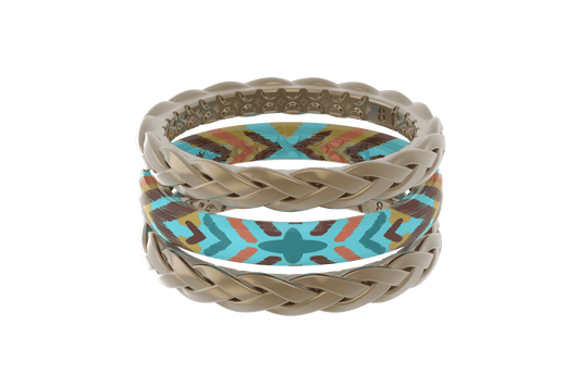 Stackable KVS Unbridled Groove Ring - She Chester