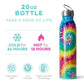 Peace Swirl Bottle (20oz)