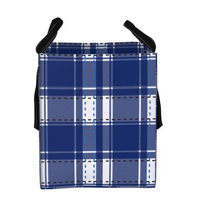 Baguette Market Tote - Tartan Sheen