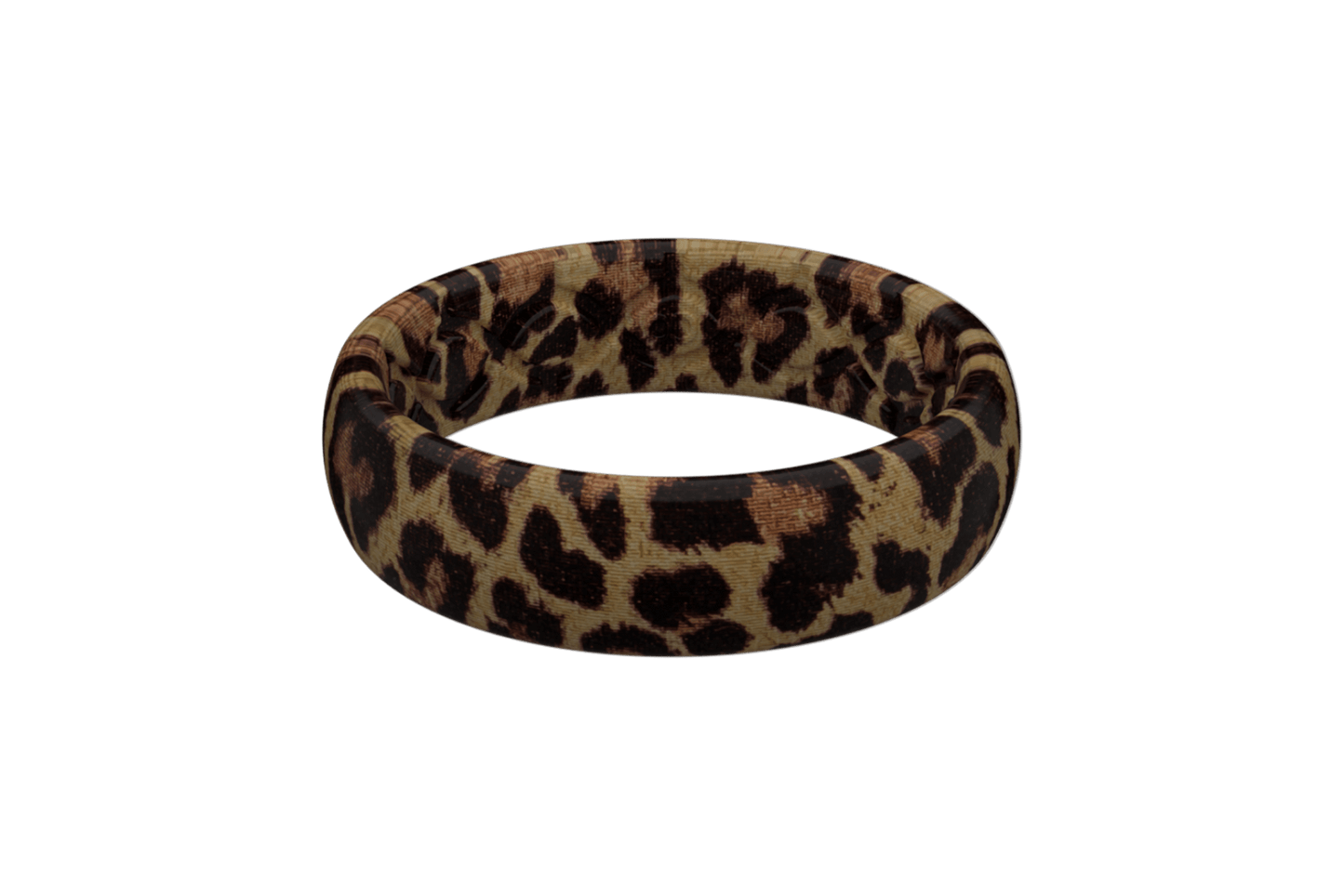 Thin Aspire Leopard Groove Ring - She Chester