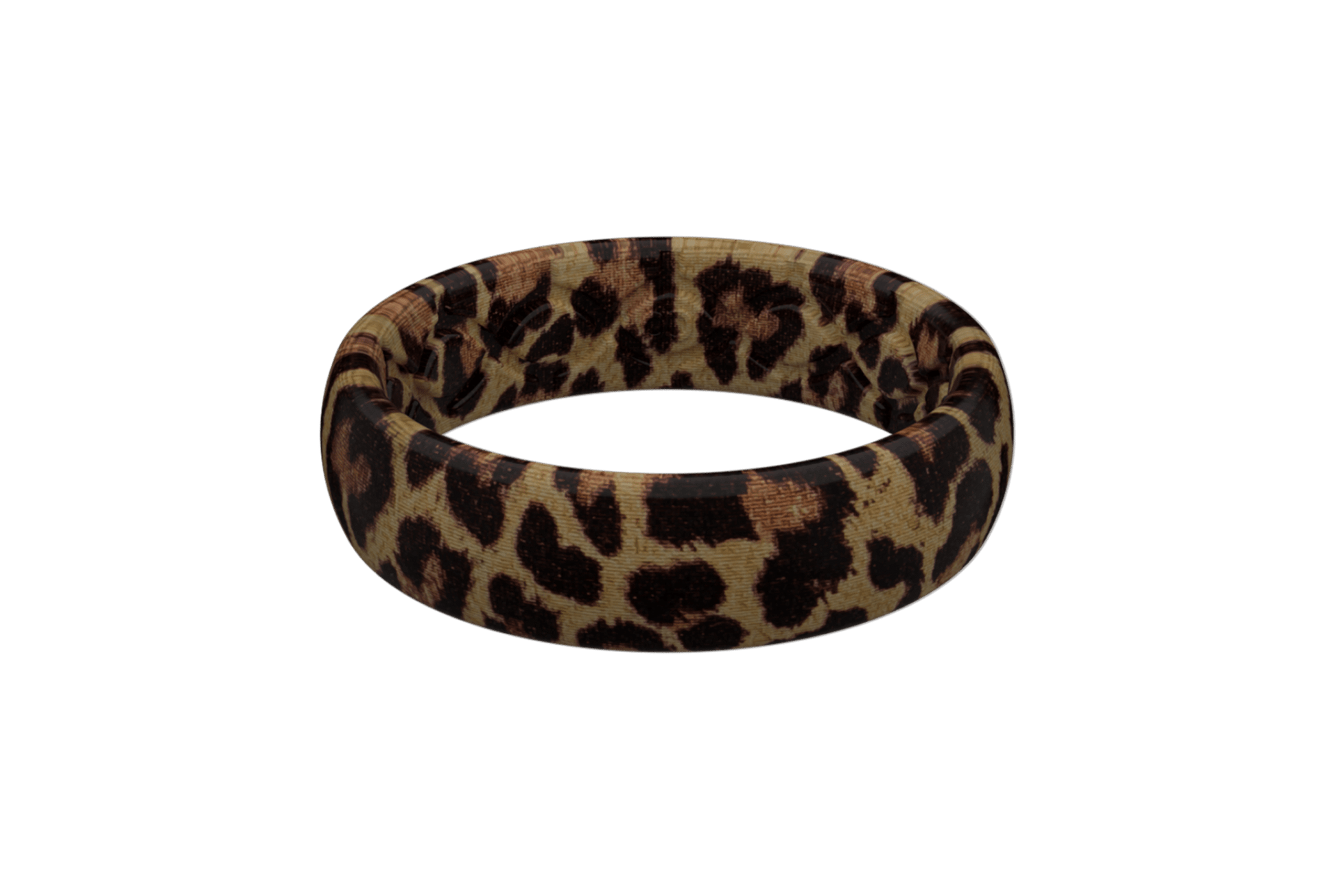 Thin Aspire Leopard Groove Ring - She Chester