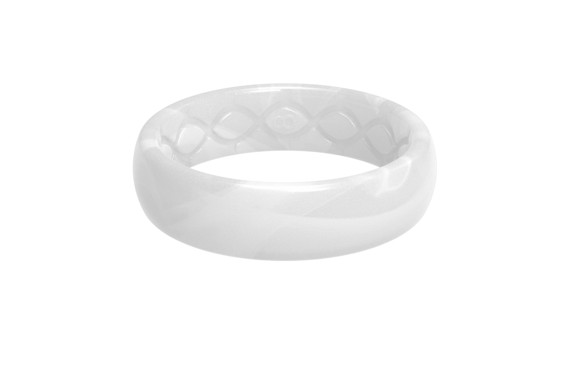 Thin Pearl Groove Ring - She Chester
