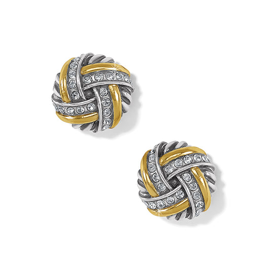 Tres Twist Post Earrings - JE6812 - She Chester