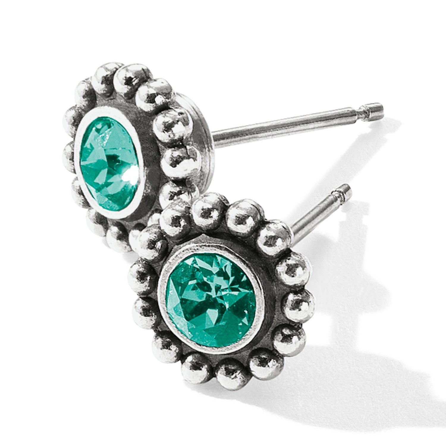 Twinkle Emerald Mini Post Earrings - J2049D - She Chester