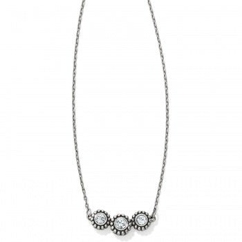 Twinkle Triple Stone Necklace - She Chester