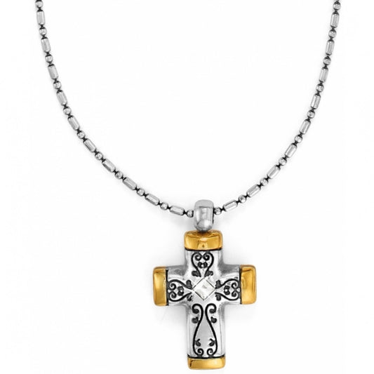 Venezia Petite Cross Necklace - JL2053 - She Chester