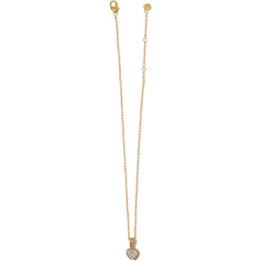 Meridian Zenth Gold Heart Necklace - JM7371